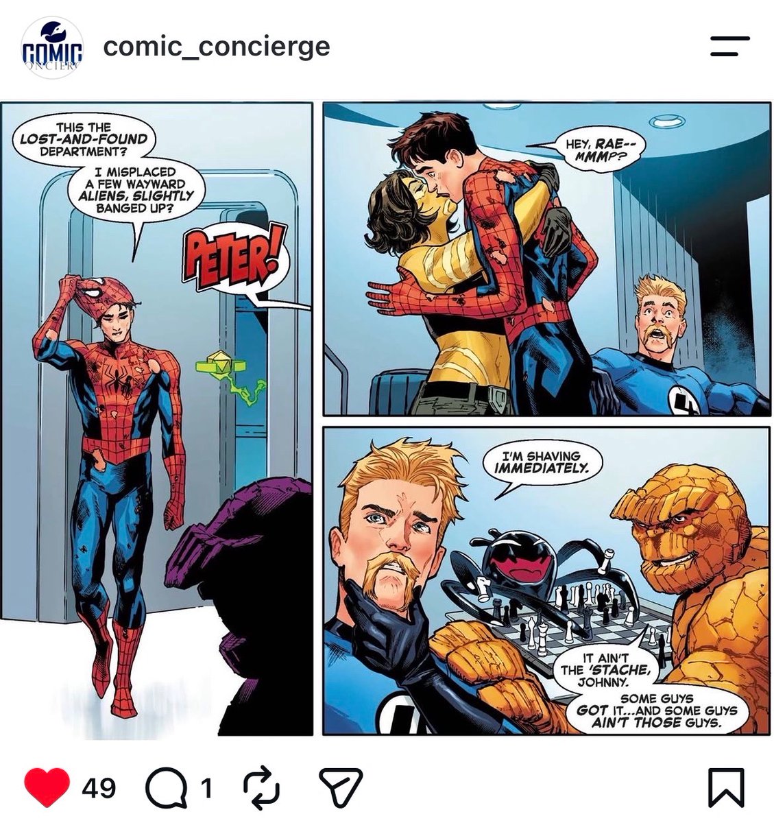kazoodingus's tweet photo. You can judge the quality of a writer off how much they think Spider-Man gets pussy compared to Johnny Storm probably https://t.co/GRQm6ebWd4