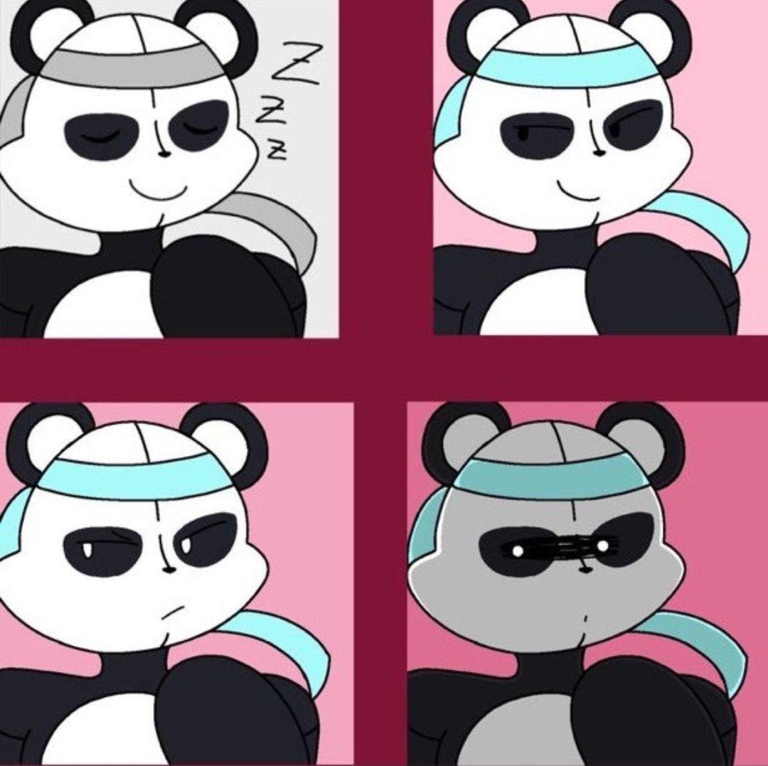 SillyWolfi's tweet photo. Pandi! for my lovely friend  @oliverSDO https://t.co/22JFtc8gDl
