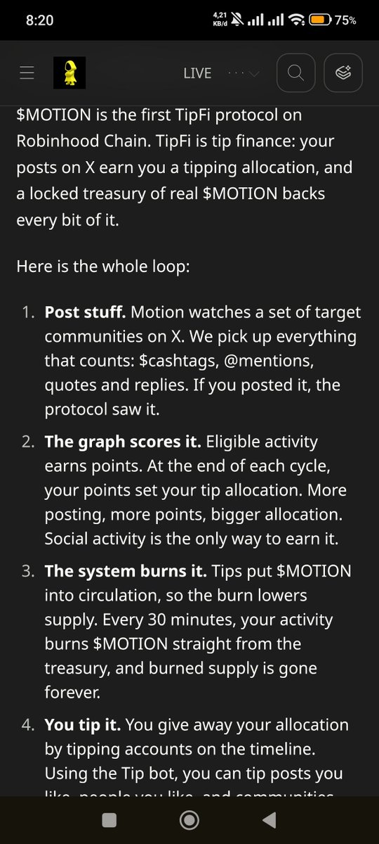 Monkstar17's tweet photo. want to get bigger $MOTION? 
1. Post ORIGINAL NOT COPYCAT
Motion watches a set of target communities on X. everything is counts post $MOTION, and tag @motiontip , quotes, and replies. If you posted it, the protocol saw it. https://t.co/LRoBYGLxob