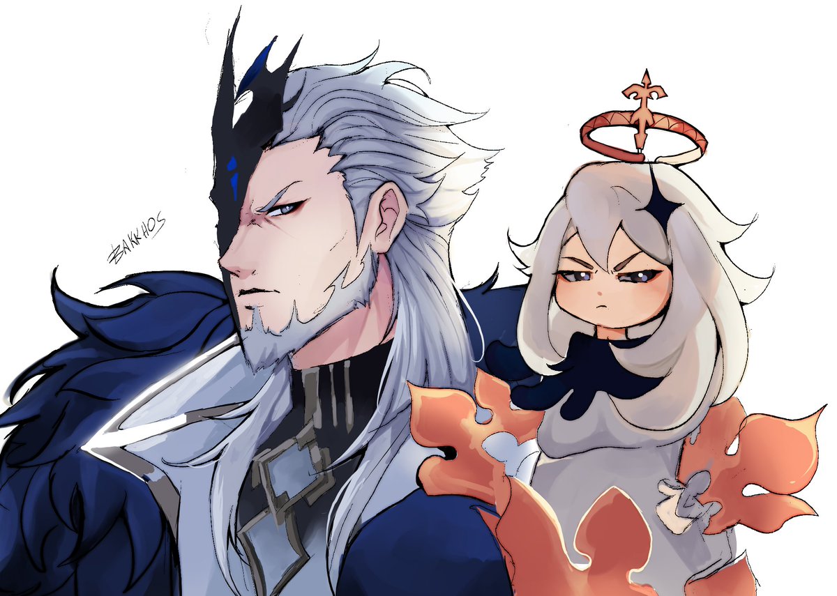 i_bakkhos's tweet photo. #paimon #pierro #GenshinImpact #genshin https://t.co/UXeK7CS021