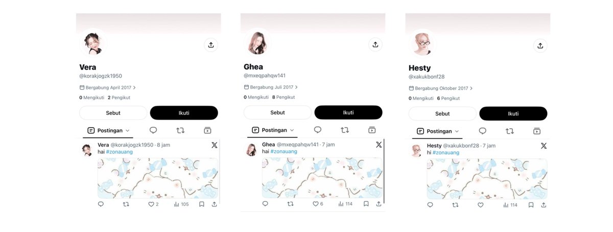 achiraua's tweet photo. ୨୧ WTS ACC MASUK HT ୨୧

34k / each

ಇ. verif email only
ಇ. dom hotmail
ಇ. bisa langsung ganti usn
ಇ. mt harus dimainin dulu
ಇ. test ulang = fix take

#zonauang https://t.co/Mhl70mYChN