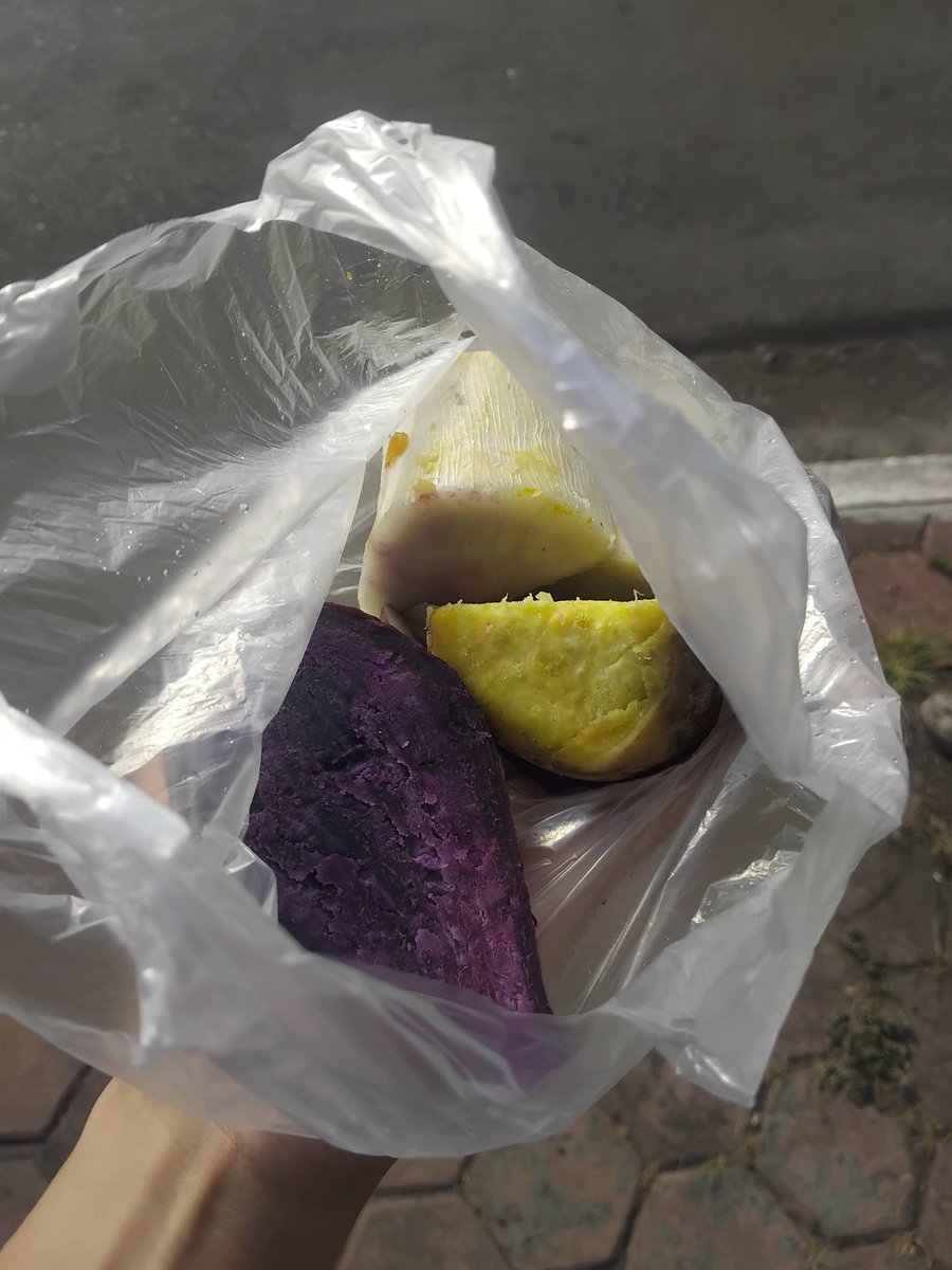 cloudhmmm's tweet photo. Ubi ungu, ubi kuning, ketela pohon. https://t.co/jx79r8HQgj