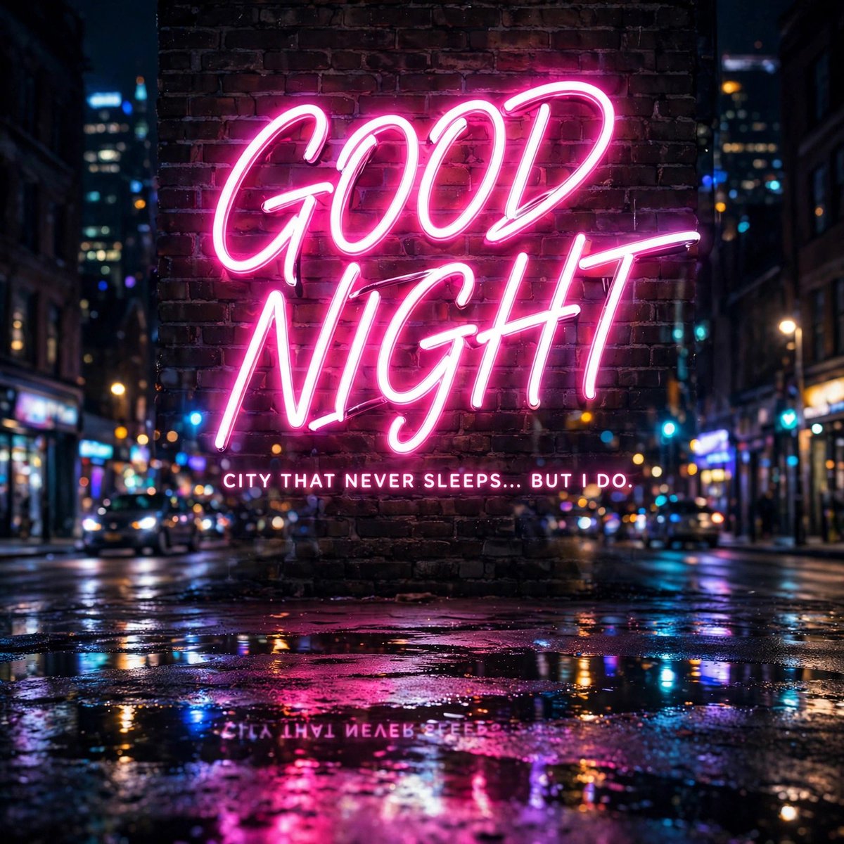 TorturedPoet930's tweet photo. GOOD NIGHT ✨
City that never sleeps... but I do.
What a Tuesday — I'm logging off, lights out.
Goodnight y'all, see you in the morning! 🌙👇

#GoodNight #NYCNights #TuesdayVibes #CityLights #GoodNightPost https://t.co/AURcVsa4K2