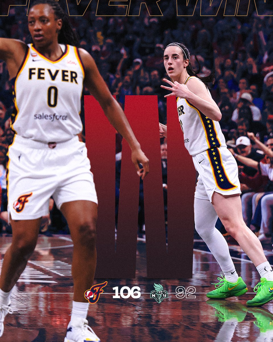 IndianaFever's tweet photo. home dub 👐 https://t.co/6ay6cdNTlQ