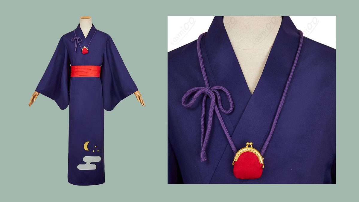 getcosclt8's tweet photo. 『地縛少年花子くん』花子くん 浴衣コスプレ衣装｜月モチーフ×赤帯の和装スタイル🎐🌙

#地縛少年花子くん #花子くんコスプレ #浴衣コスプレ #COSMIOO https://t.co/JrtHxPT7nG