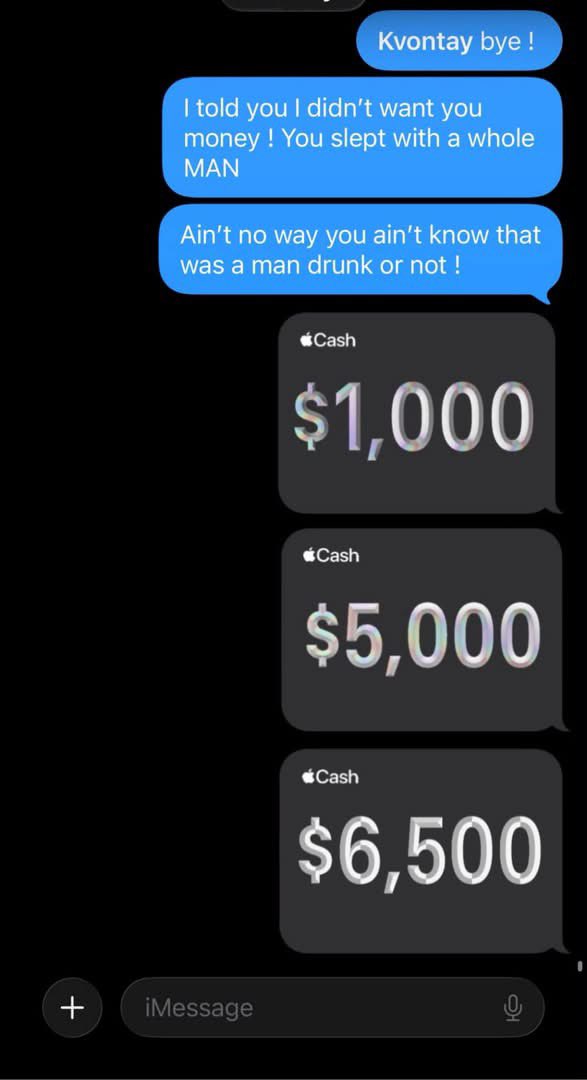 Keybaker_'s tweet photo. I found out my BD slèpt with a guy and now he keeps trying to send me money to get me back! I sent him all his money back I don’t want it ! I want you out my LIFE https://t.co/Fz5FPv1wDN