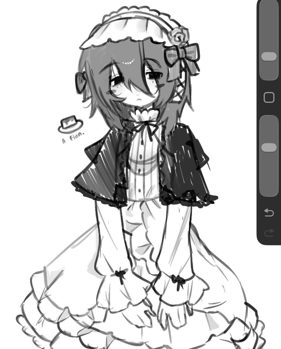 HimeLohen's tweet photo. wait reupload it cropped funny i think i lost the first wip https://t.co/t4pOa0ahKF