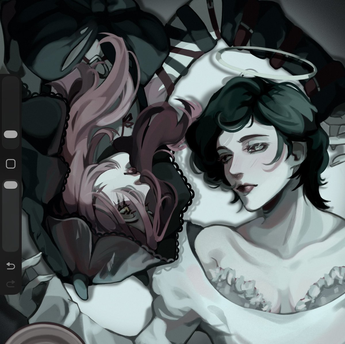 lixie_luvv's tweet photo. (WIP) I’m getting out of my comfort zone with this piece #mizisua https://t.co/8bL84sq1eS