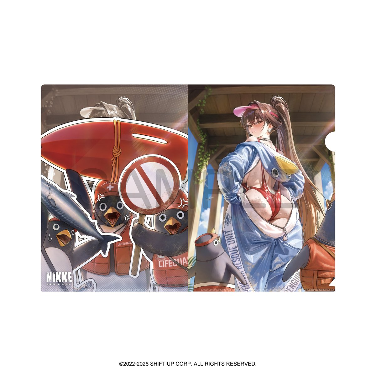 algernon_market's tweet photo. 【MEGA NIKKE STORE ONLINE】

🏝「SUMMERフェア 2026」開催中🏝
『勝利の女神：NIKKE』ゲーム内イベント「WAVE TO YOU」登場キャラクターが早速商品化！
美しい水着姿を披露したシンデレラやリトルマーメイド、マルチャーナたちの新商品が展開中です✨
下記リンクよりラインナップをご確認いただけます🙌

▼ご購入はこちら🛒
https://t.co/VxOlXz73nV

#NIKKE #メガニケ