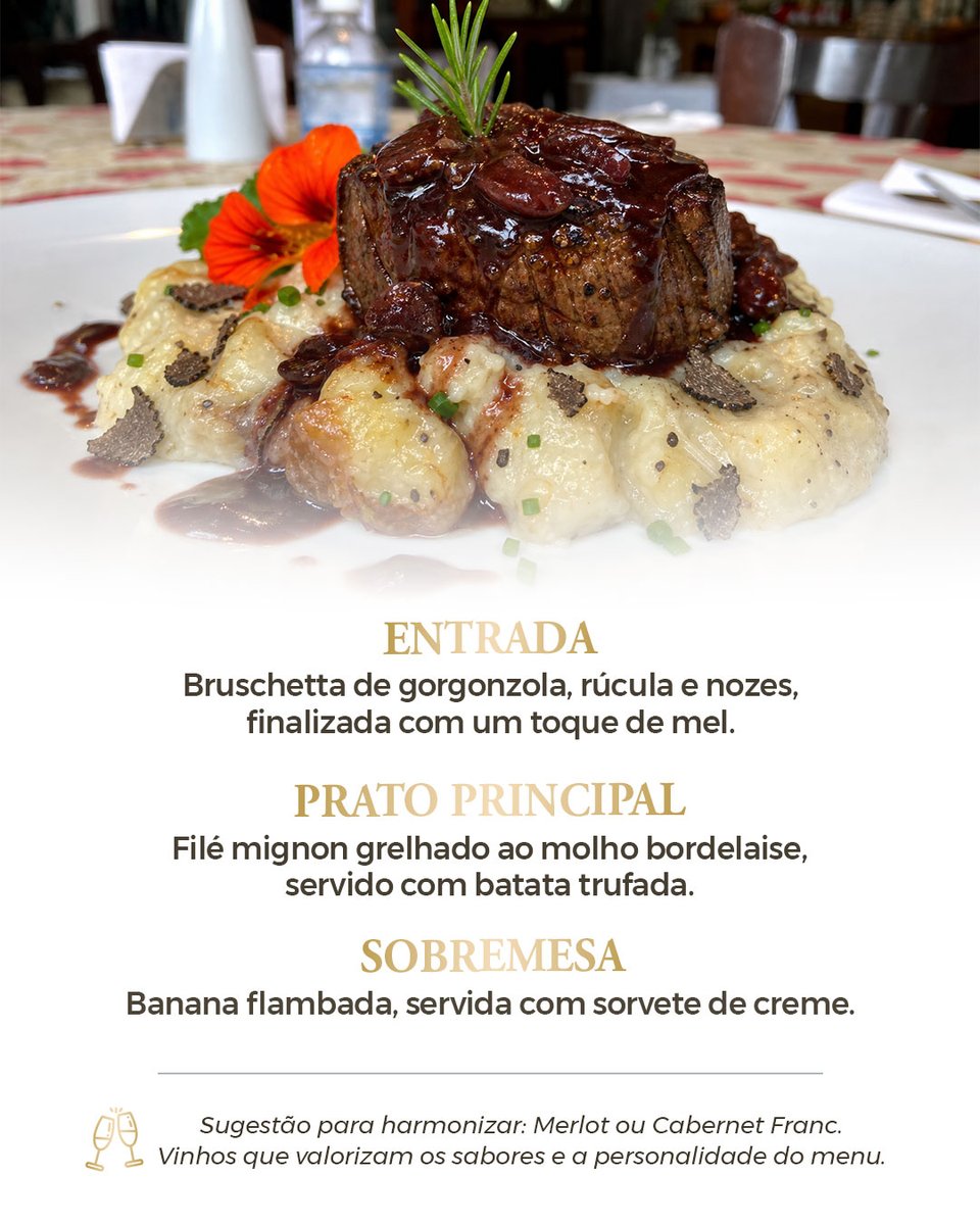 AlpenbierSBS's tweet photo. 🥂Bordeaux chega à mesa em uma combinação de sabores que vai da inspiração francesa a novas interpretações, reunindo diferentes aromas, texturas e sabores em uma mesma experiência.
#altagastronomia #vinhos #sãobentodosul #turismoemsaobentodosul #SaborAlpenbier #AdegaAlpenbier https://t.co/0Ey8Rmc5C3