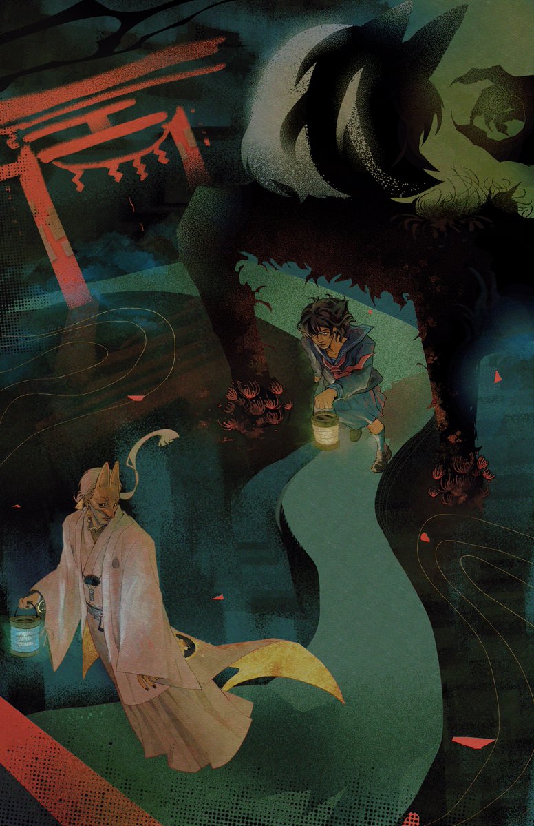 KITSUNIC0's tweet photo. [ Silent Hill f ] spirited away https://t.co/Wfk3nkBvOj