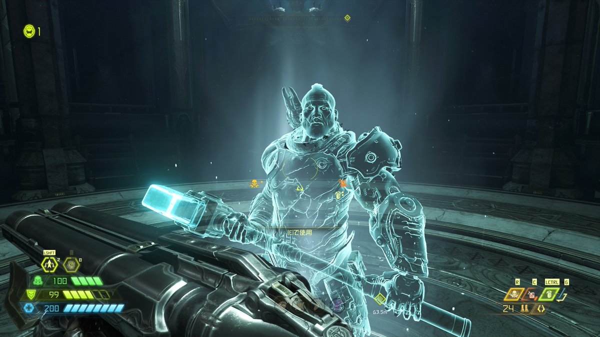 kuu_cat's tweet photo. #DoomEternal DLC2 ピコピコハンマー便利だな https://t.co/a63DfspDD4