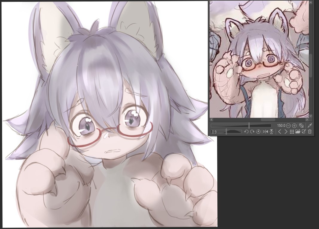 nyaneku's tweet photo. practice #narehate #miabyss #Madeinabyss #メイドインアビス https://t.co/aENXQuJbfI