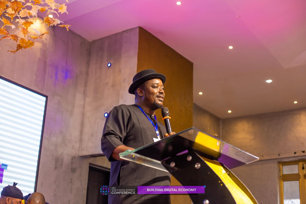 AWDEC_'s tweet photo. A powerful keynote session from Mr. @Danielchinagozi at AWDEC2026, centred on:

“WE MUST BUILD, NOT JUST CONSUME.”

A timely reminder that Africa’s digital future will not be shaped by consumption alone, but by the builders, innovators, entrepreneurs, and https://t.co/MiW1YzavkK