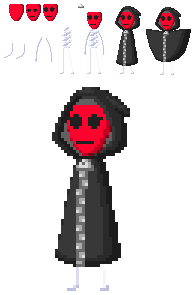 AkumaTh_MG's tweet photo. @bonezbonez_ Love the design for your Evil Gangle, so I made her as a sprite. https://t.co/DoUMKgYCOy