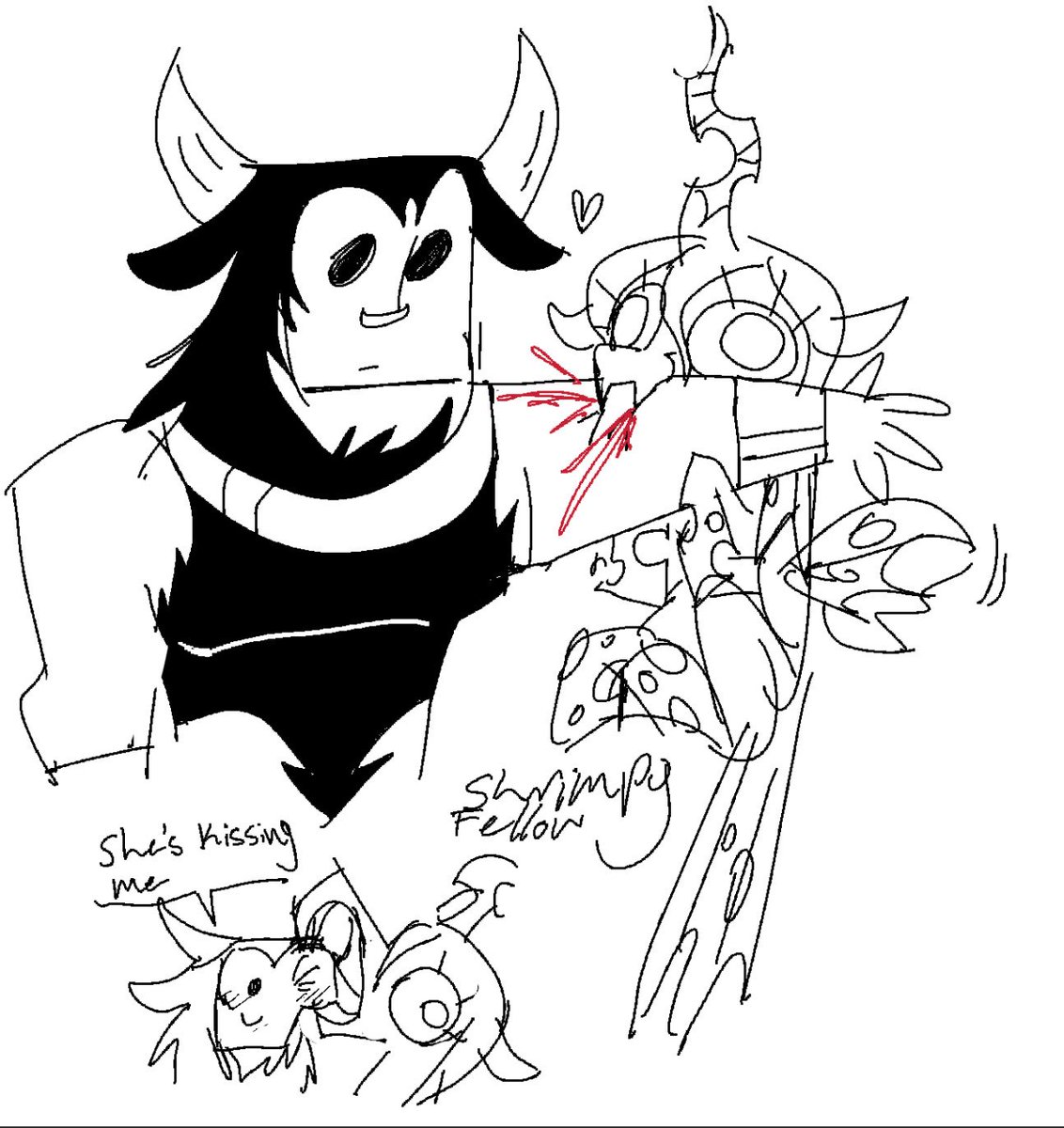shrimpyfellow's tweet photo. Doodle ssssaaa tirek is fun to make chibi #mlp #mylittlepony https://t.co/12IwCHKSGI
