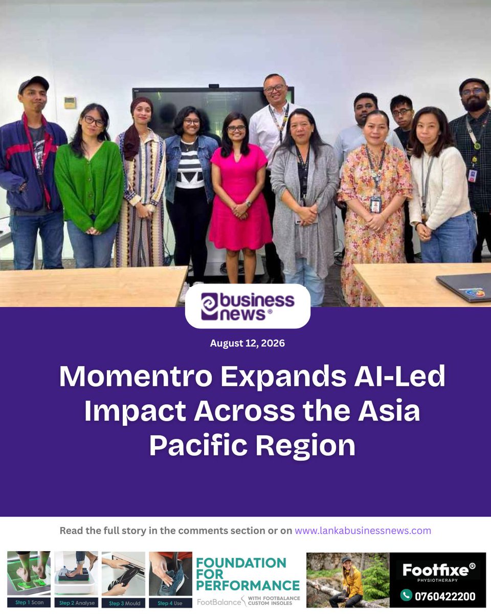 lbnbusinessnews's tweet photo. Momentro Expands AI-Led Impact Across the Asia Pacific Region
#Momentro #AI #AsiaPacific https://t.co/OkFeFDAcdV