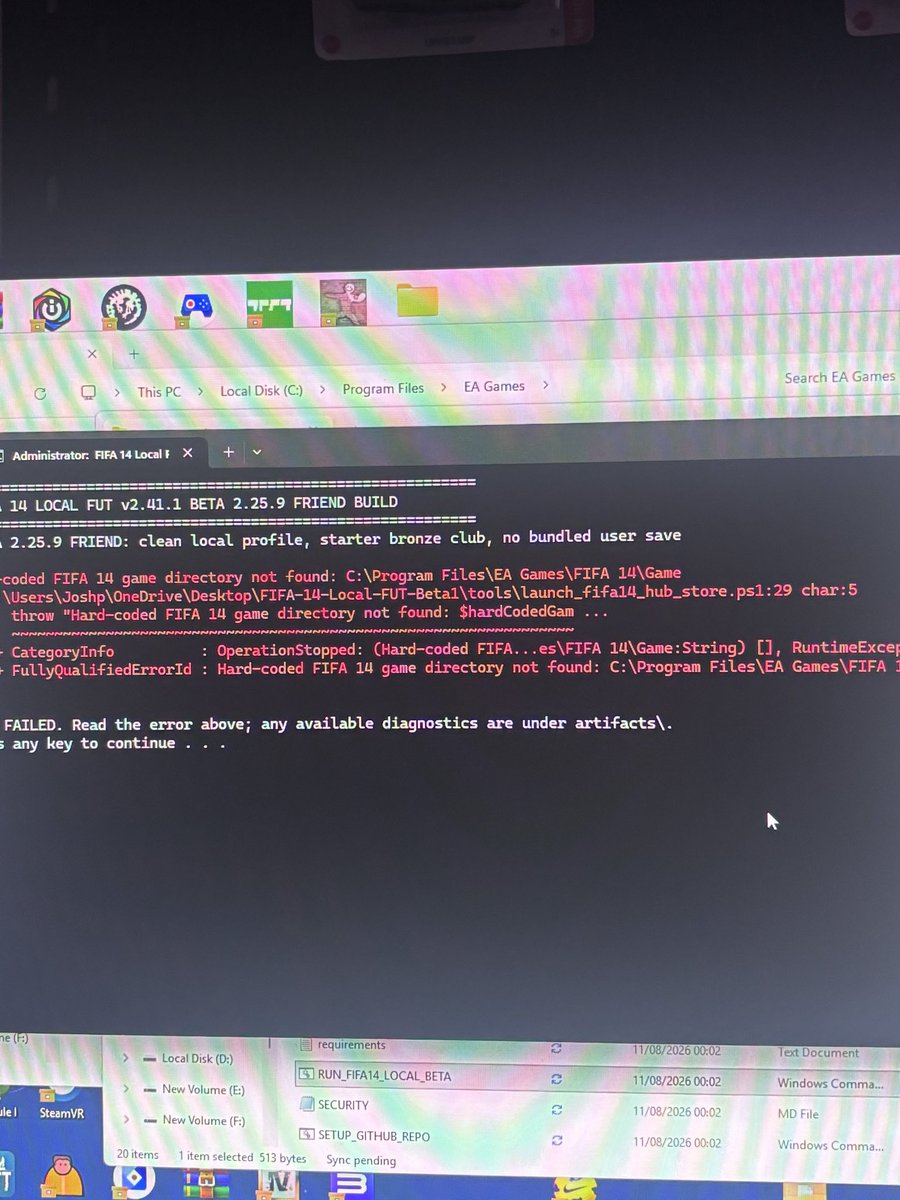 contAnonymous's tweet photo. @KyroGeorge Where do I paste the game directory https://t.co/DtTkqbgosE