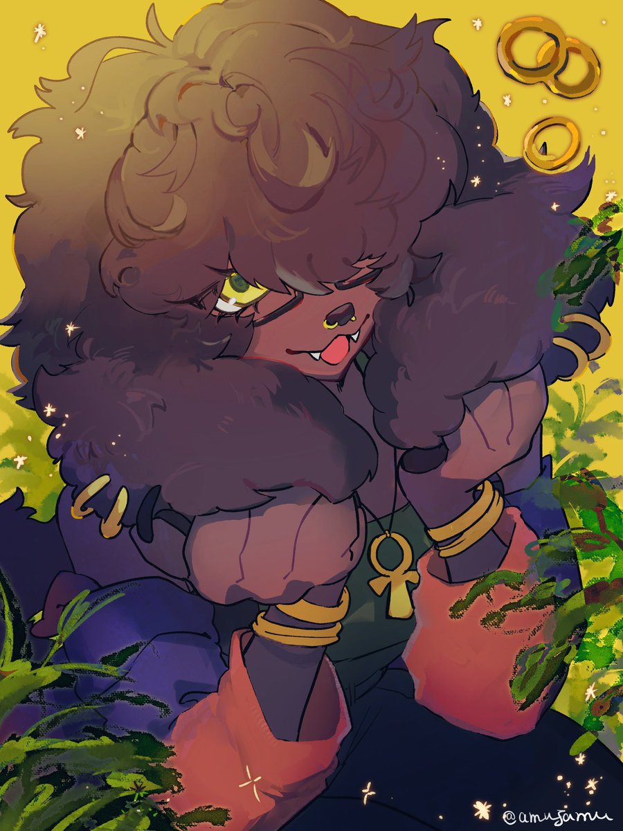 cyberpeach's tweet photo. me vs my fursona🐾 https://t.co/fjqLZRR6hu