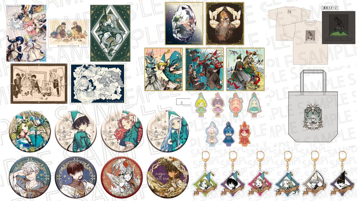 hobbysearch_cg's tweet photo. 𓊆 𝑵𝒆𝒘 𝑮𝒐𝒐𝒅𝒔 𓊇

💫๋⭑⚝『#とんがり帽子のアトリエ』
新作グッズが登場✒𓂃𓈒𓂂𓏲.･

［原作］
✦Lineup
���ココ/キーフリー/アガット
テティア/リチェ/オルーギオ

予約特価〖10%OFF〗で好評受付中.ᐟ
この機会をお見逃しなく🌟

🛒商品一覧▼
https://t.co/D5AFMrDWc7

#WitchHatAtelier https://t.co/OwoFTCyVQj