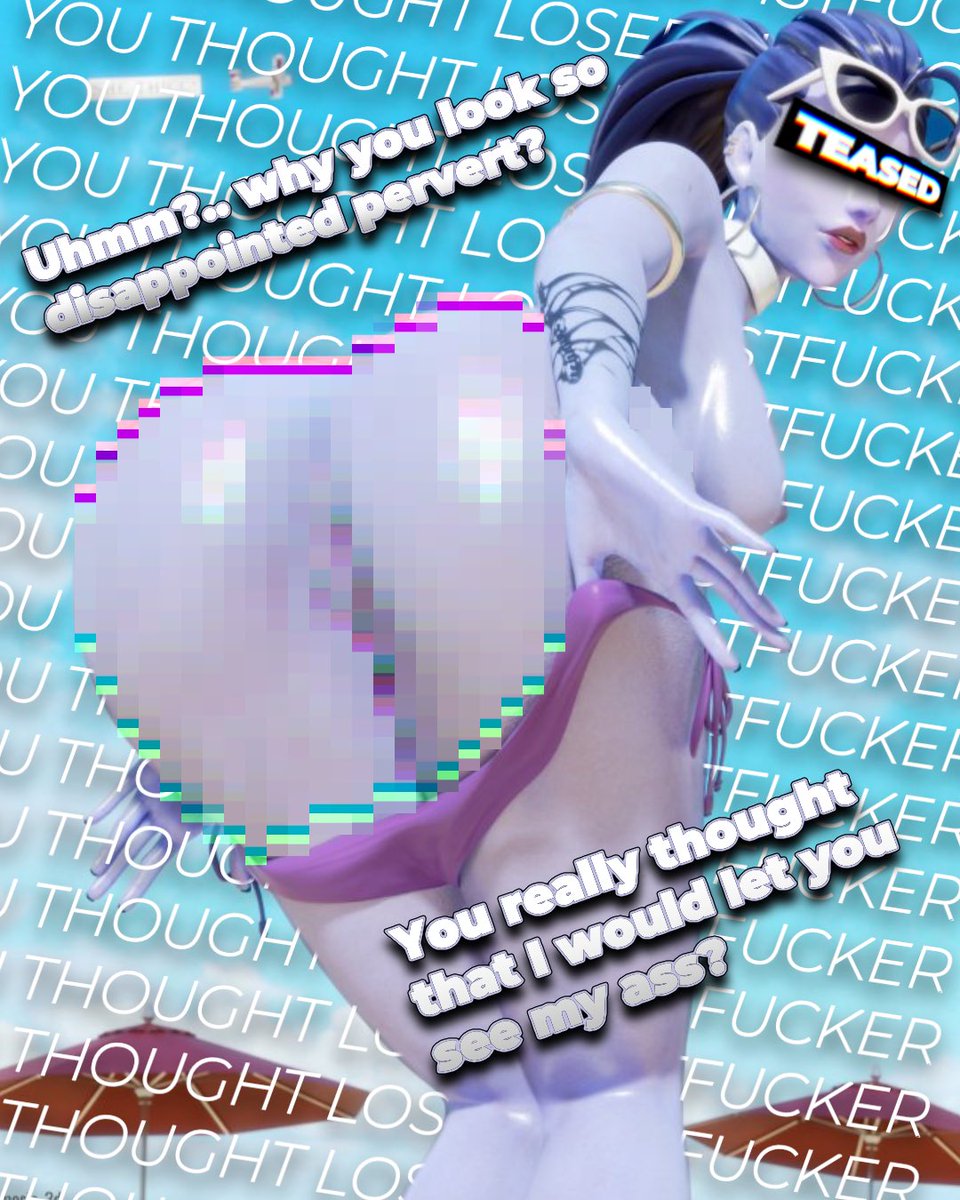 Atsu1K's tweet photo. Widowmaker is such a tease #hentaicensored #censoredloserporn #betachip #safeforbetas #bnwo #loserporn #betas #overwatchporn https://t.co/DLspu6DFMc