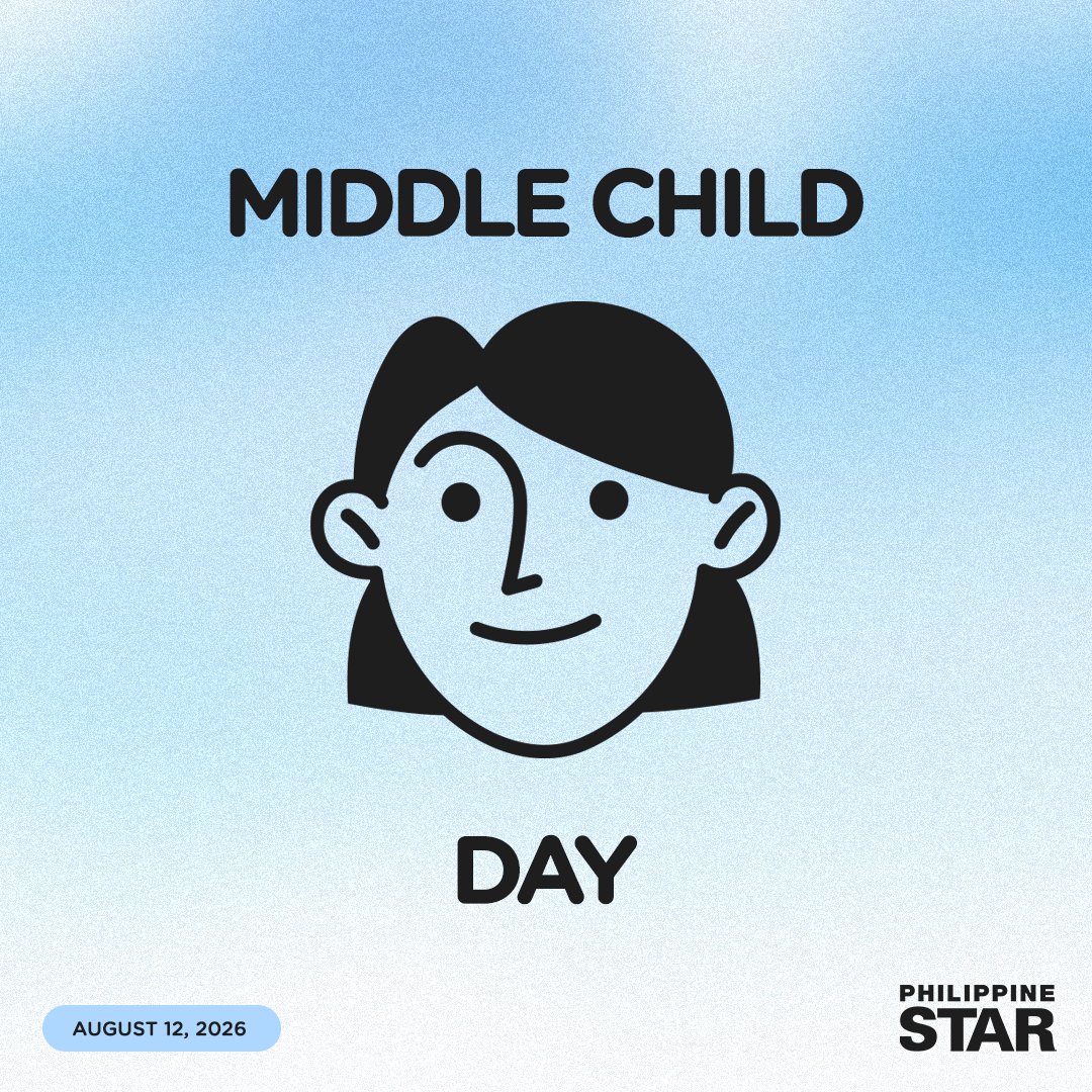 PhilippineStar's tweet photo. Sinong may middle child syndrome diyan? 🙋🏼‍♀️ https://t.co/yjvVzwEJIi