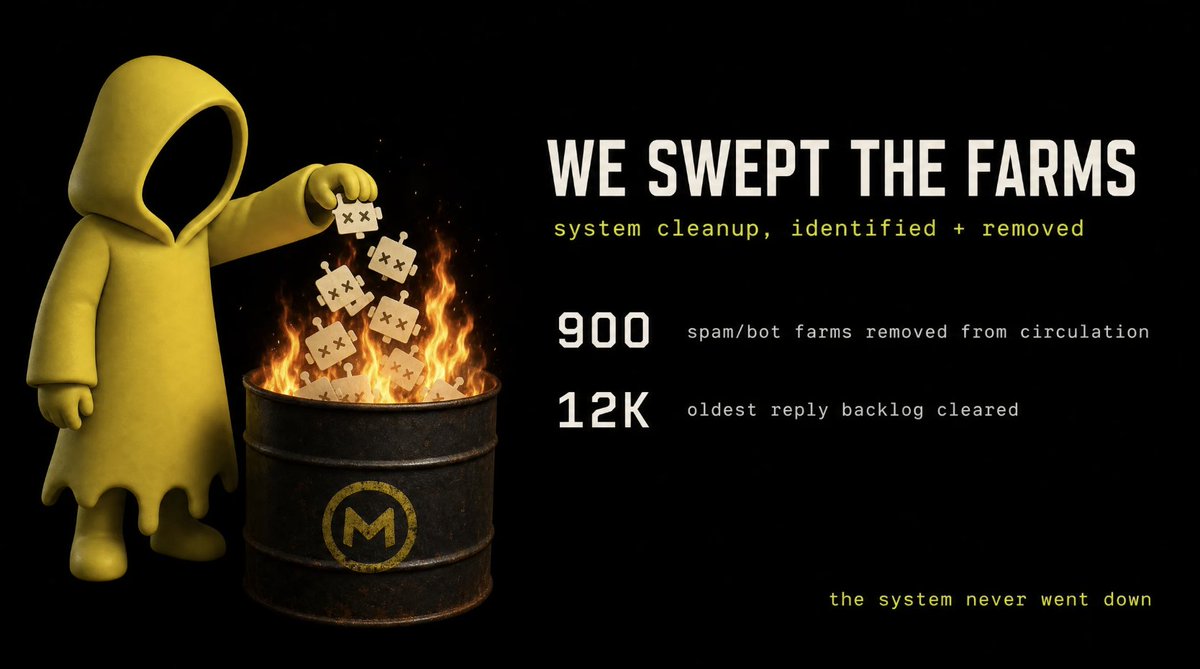 motiontip's tweet photo. Our focus is REAL bagworkers 💪🏽 We are a community growth engine! 

Top communities rn:
$motion
@ponsdotfamily 
@BrodieHasFun 
@WishboneHood 
solana:92LKNLj4aU9sjUKkgH5mQCuQTPSr42HwF2QrdWDApump 

Farms are removed &amp; distributed to bagworkers. 

More top communities incoming 🤫 https://t.co/tvYz8nd311