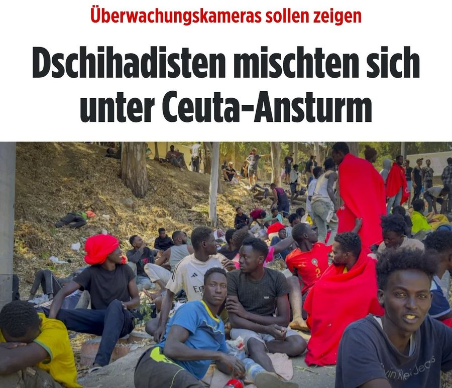 LotteHellwig's tweet photo. Diese Surensöhne!  
#Ceuta https://t.co/pqZs5QTLEQ