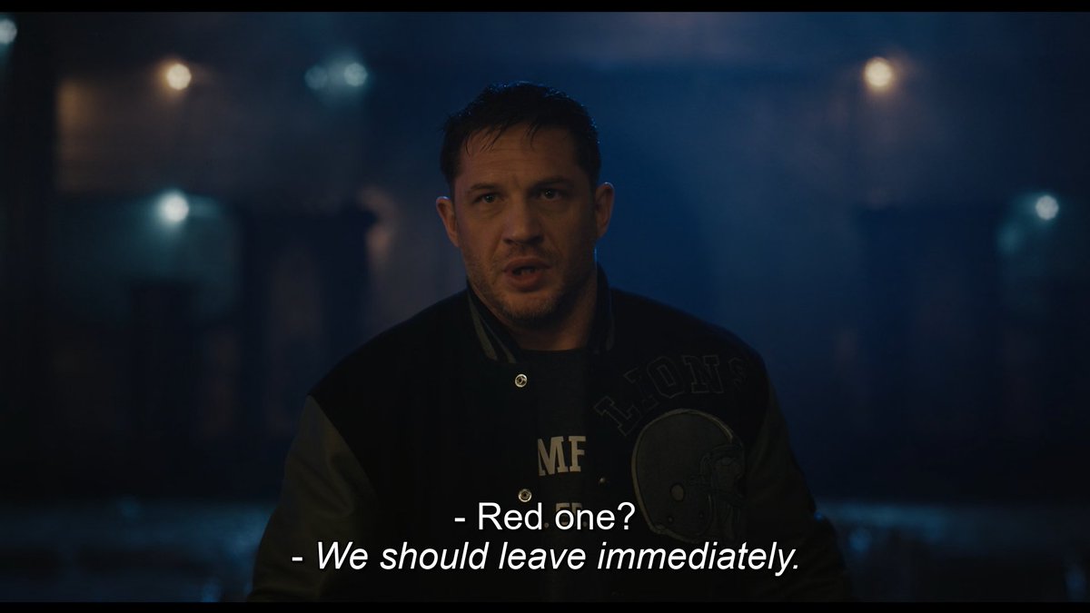 red one? yeah id wanna leave if i was seeing that too