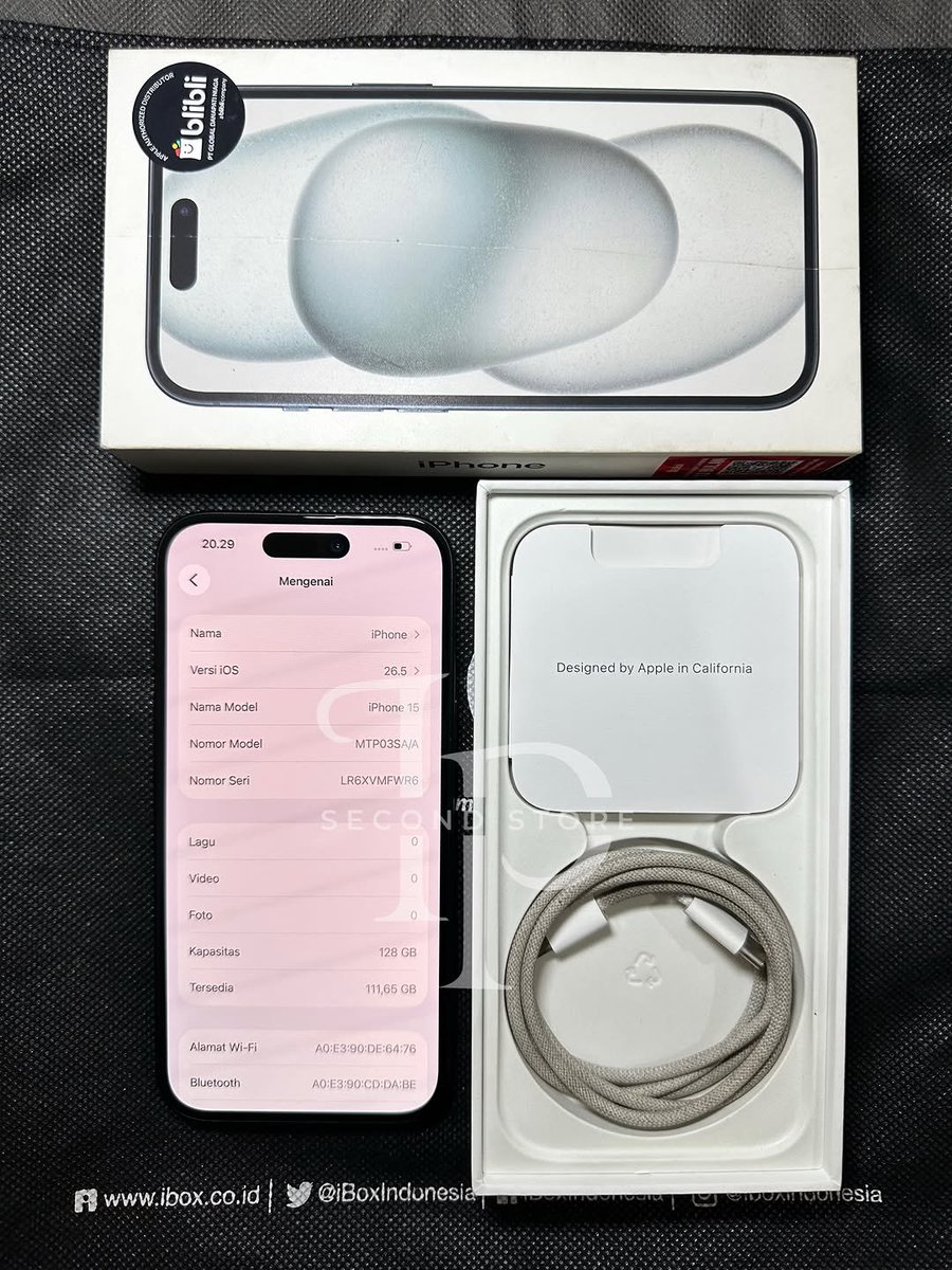 alodesuka's tweet photo. WTS
ip 15 128gb resmi blibli
- kode SA/A
- garansi on Mei 2027
- bh 99% cc 95
- fullset
- kondisi mulus 99%
DM for price &amp; kalo minat yaa 💗 #zonauang #wts #iphonesecond https://t.co/U0earHGX0o