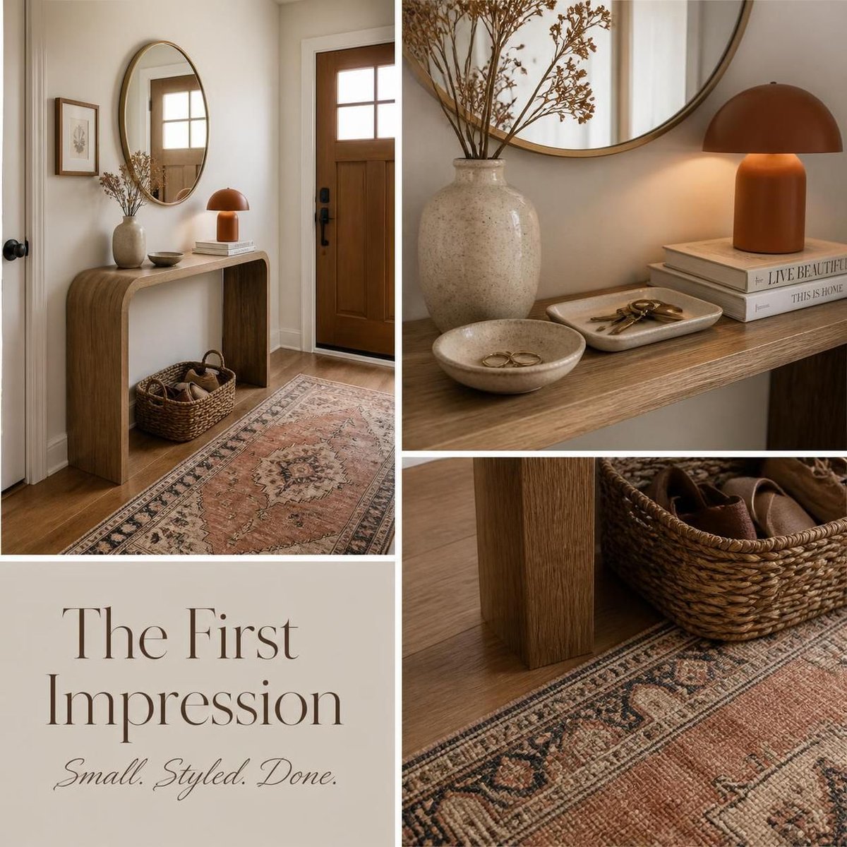 TheLusiPath's tweet photo. your entryway is the first thing people see and most of us just walk past it

mirror. slim console. a basket for the chaos. three things and it finally feels intentional

15 small-space ideas for a first impression 👇
https://t.co/IjhSmA07CN https://t.co/GoSPZek2Xh