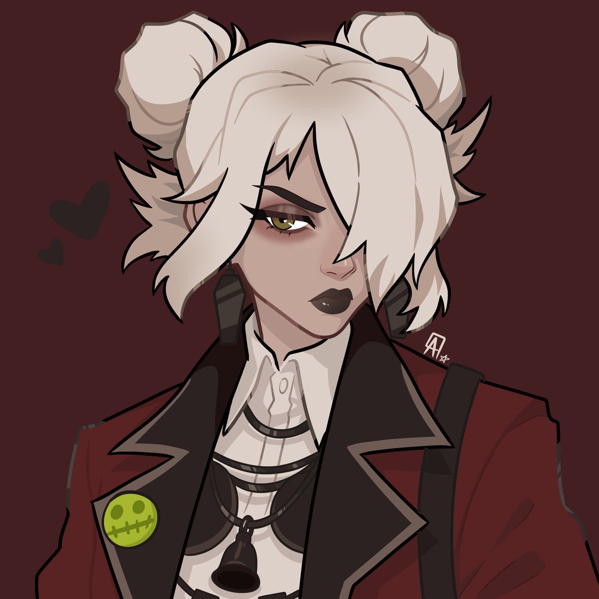 AnaEssbae's tweet photo. 2/38 Drop Dead gorgeous! #deadlockgame #deadlock #graves #deadlockfanart #deadlockgraves #valve #fanart https://t.co/0csAd8wJJm