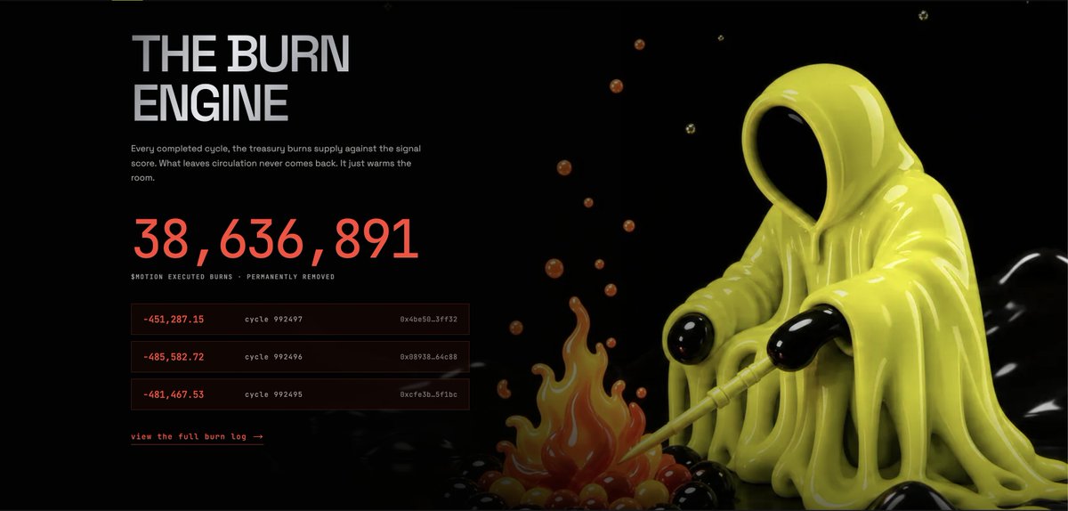 gnaixm's tweet photo. More stable, more reward , $MOTION coded &amp; the burn is still going.
Arround 38,636,891 token is burned.
comunity from @ponsdotfamily is welcome . https://t.co/mrsVydJ9yE