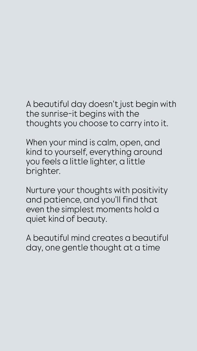 blue6babi's tweet photo. A calm mind and kind thoughts make the whole day feel bright and light. Make simple moments turn into quiet beauty. And practice patience and positivity each morning.
#positivemindsetalways https://t.co/LpIPmM88wk