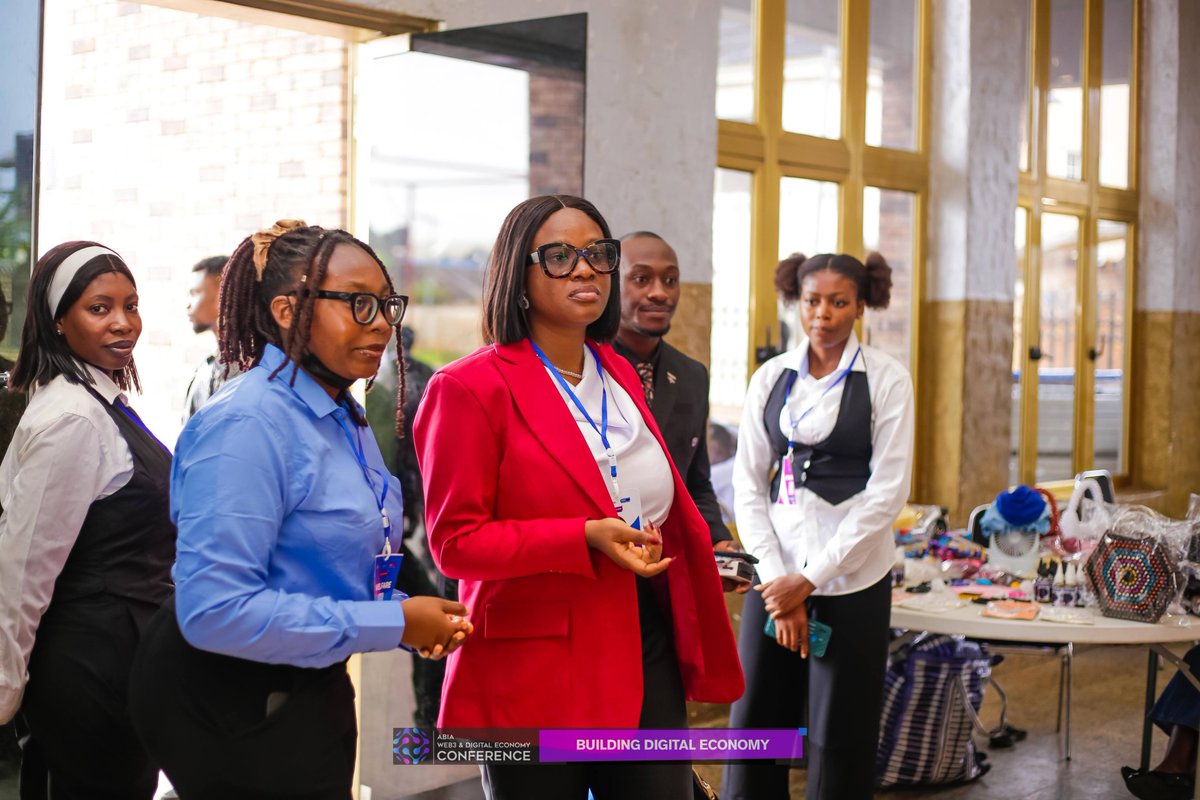 AWDEC_'s tweet photo. A powerful session by Obiaka Ezinne on “The Why of Building the Digital Economy.”

A timely reminder that technology is not just about consumption-it is about creating value, solving problems, earning income, and improving lives.

#AWDEC2026 #AbiaWeb3Conference
#ToGodBeTheGlory https://t.co/N99RrtlDPq