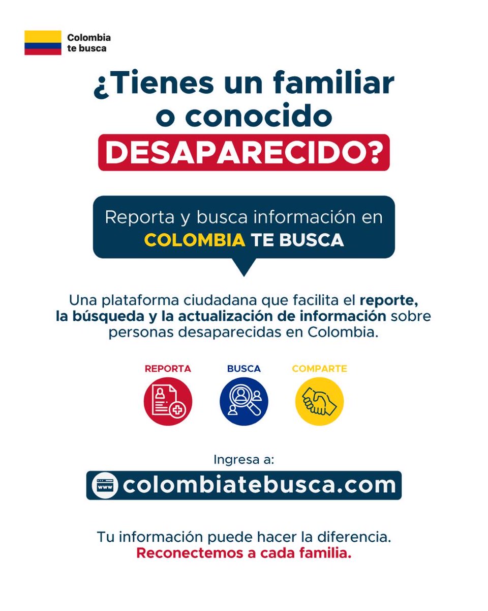 arcilaDDHH's tweet photo. Ayudemos a encontrar nuestros amigos y familiares, los puedes reportar acá https://t.co/qrhJue3gWM