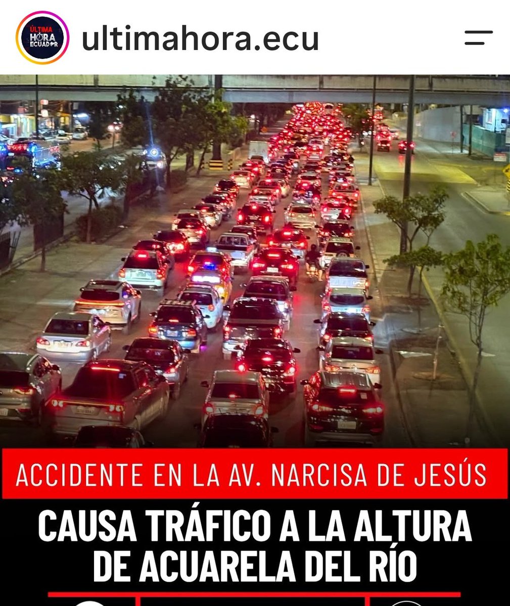 PI5569_'s tweet photo. Esto se debe a la maldita administración @alcaldiagye @ATMGuayaquil hicieron de la vía Narcisa de Jesús la peor de todas. Son un desastre planificando obras y tránsito. No tienen idea de lo que hacen, lo único que les importa es el robo. 
Miserables! https://t.co/h4pbB2zDoM