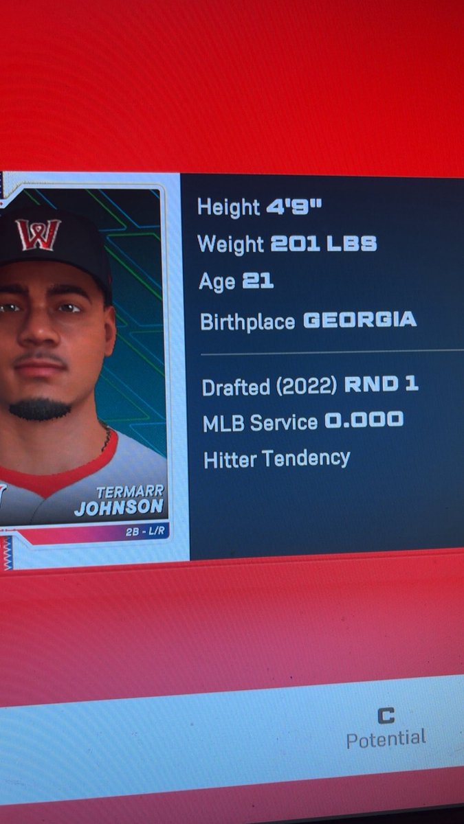 KevingohdT's tweet photo. Damn they made termarr Johnson 4’9” https://t.co/W8PEKu6yju