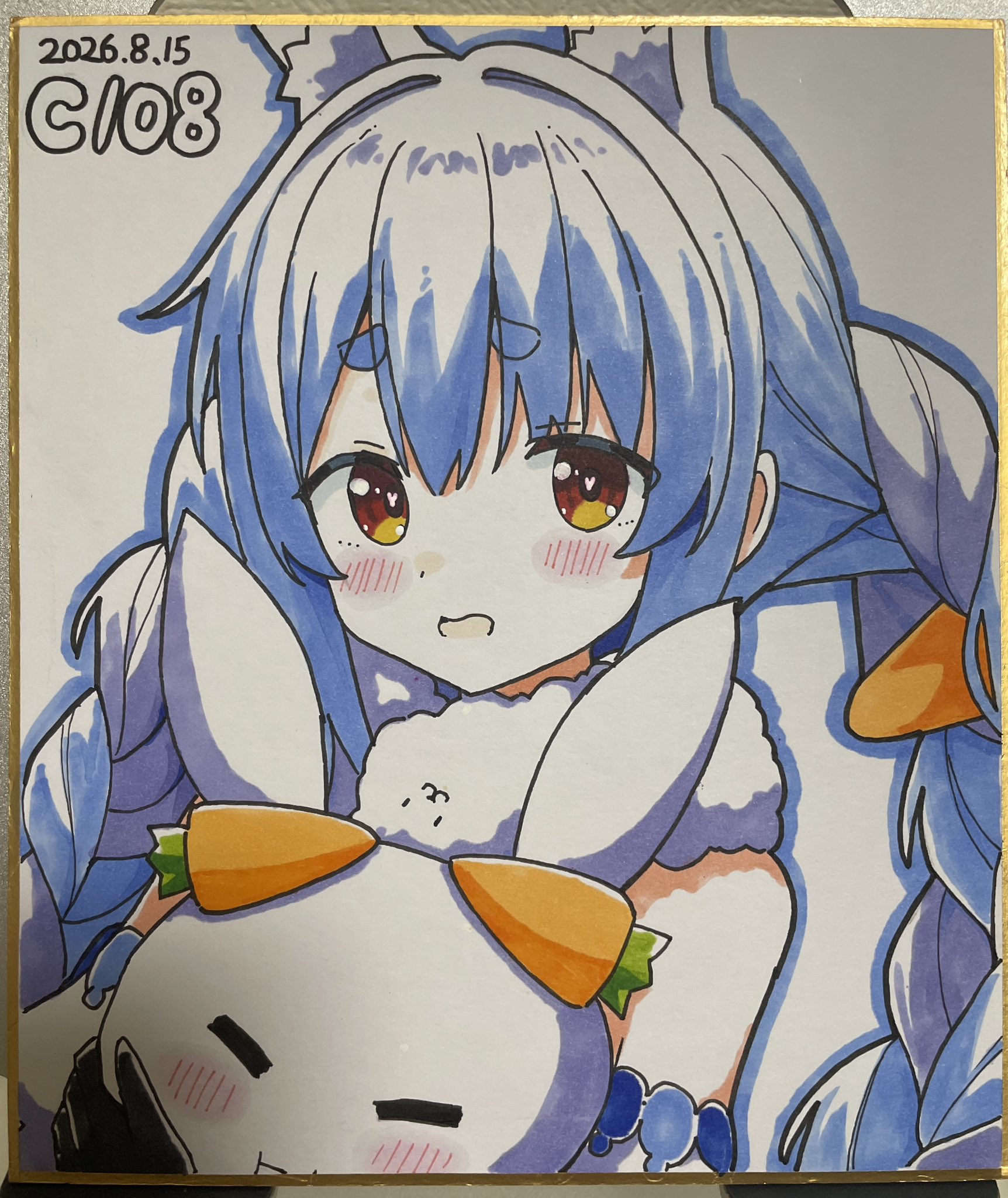 145 でっけぇ色紙 かいえ＠C108 1日目 東7E-21b on X: 