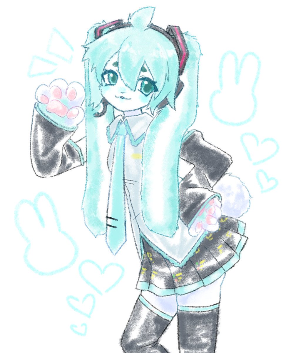mikusagi01's tweet photo. Remembering when everyone was drawing this photo of me so i drew it too....! but I forgot to post it....... https://t.co/ppkyLjvUWl