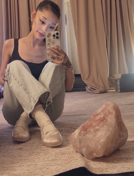 chnn3l4's tweet photo. abro hilo 🪡 de fotos donde ariana grande muestra su dieta (en snapchat) durante 2013 a 2016-17 siendo parte de #ana y #edtwt y ⭐️🪽 <3 
#dieta #weightloss #wl #edtw #peso https://t.co/2WaIXremq3