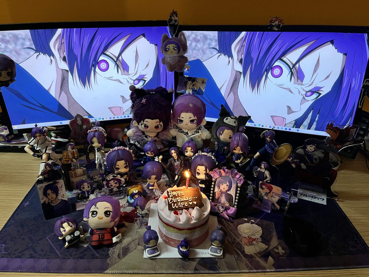 KyouHobbyShop's tweet photo. Ini dia waifu nya minKyou~ Happy birthday to Mikage Reo!! 💜🎂🎉

My wife, my wife, my wife

#RayakanHobimu #LetsKyou #MikageReo #BlueLock #Oshikatsu #ChezReo #御影玲王生誕祭2026 

@ReOnly_One https://t.co/58fYiiecwZ