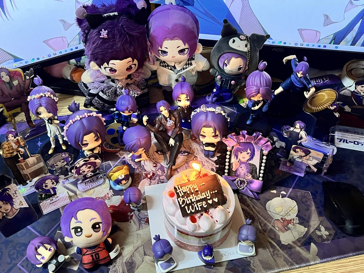 KyouHobbyShop's tweet photo. Ini dia waifu nya minKyou~ Happy birthday to Mikage Reo!! 💜🎂🎉

My wife, my wife, my wife

#RayakanHobimu #LetsKyou #MikageReo #BlueLock #Oshikatsu #ChezReo #御影玲王生誕祭2026 

@ReOnly_One https://t.co/58fYiiecwZ