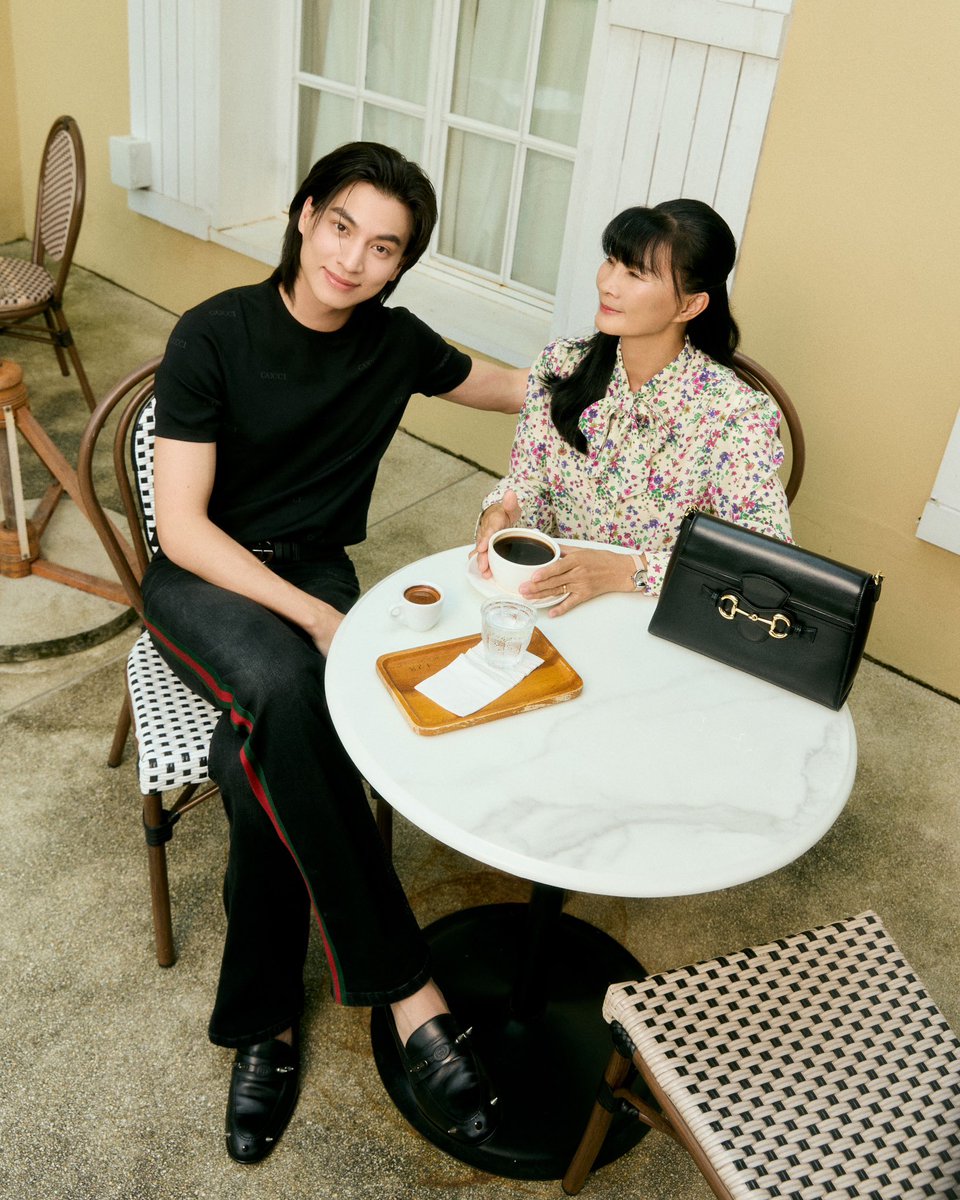 VogueThailand's tweet photo. #Gucci #GucciHorsebitDuomo #gulfkanawut https://t.co/Qr2KR2XA6n