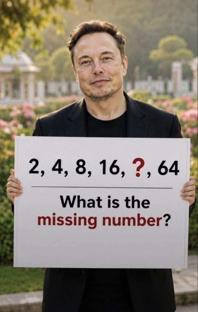AmericanTower1's tweet photo. No one has found this number yet

Which number is missing? https://t.co/etob4aTroQ
