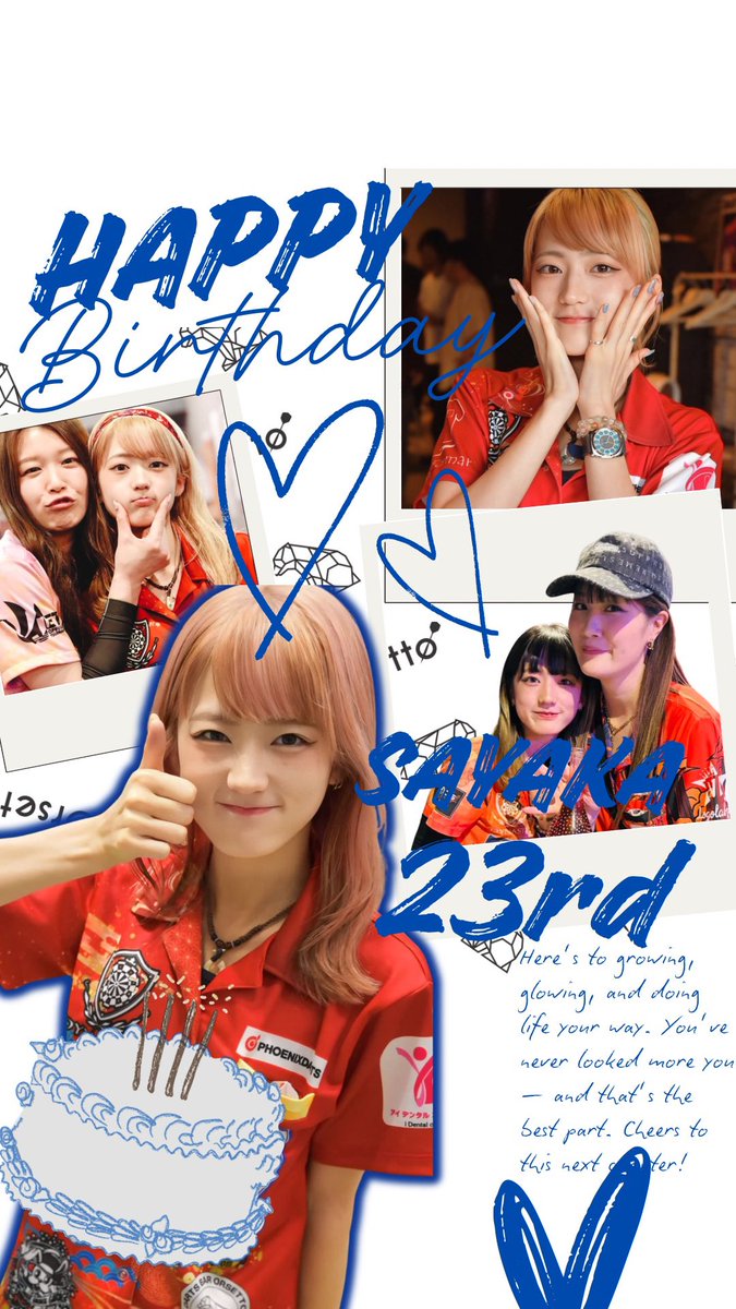 Orsetto_darts's tweet photo. ❤️‍🔥❤️‍🔥阿嘉紗香プロ❤️‍🔥❤️‍🔥
- ̗̀ 🎁𝐇𝐚𝐩𝐩𝐲 𝐁𝐢𝐫𝐭𝐡𝐝𝐚𝐲🎂  ̖́-

今年もORSETTOは全力で
応援させていただきますっ(∩˃o˂∩)📣 https://t.co/W615bv0OV8