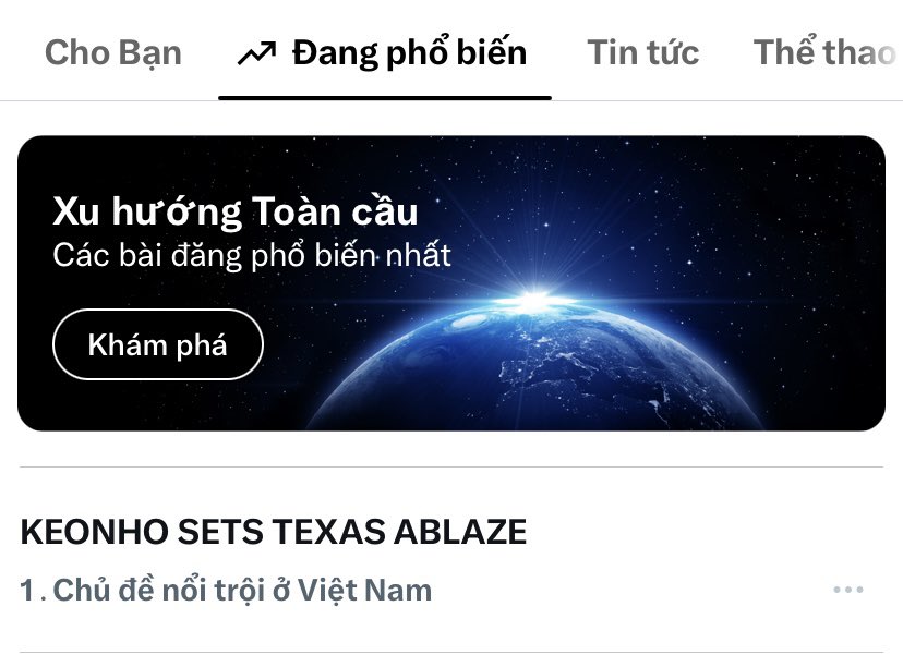 keonhosmile_vn's tweet photo. TAGLINE TOP 1 IN VIETNAM 🔥

KEONHO SETS TEXAS ABLAZE 

#KeonhoBringsTheHeat
#PYPD_IN_IRVING
#KEONHO #건호 https://t.co/OwsoFCgDOW