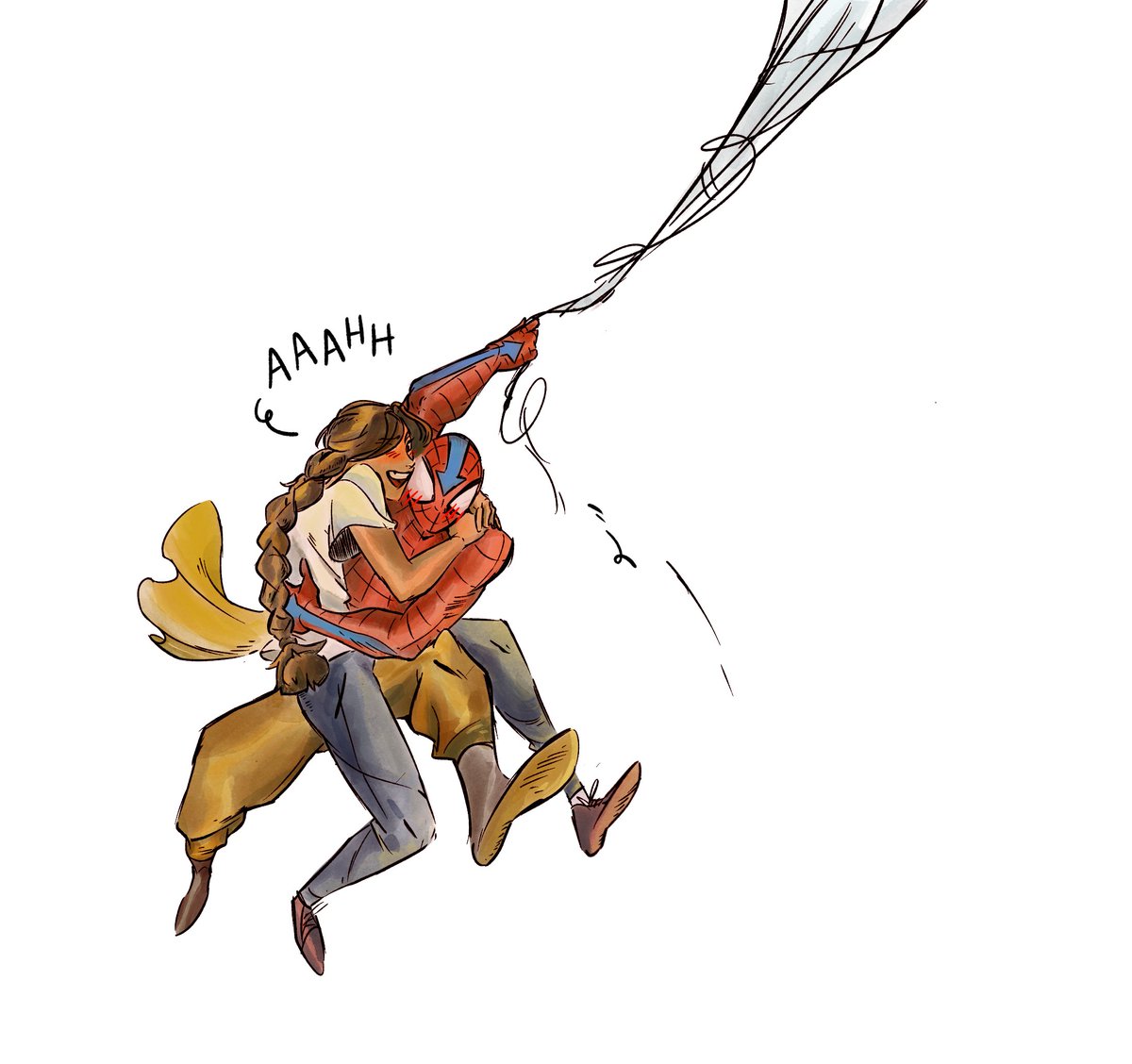 Keebssi's tweet photo. More spider-aangg #kataang #avatar https://t.co/Lc1YjGXkaG