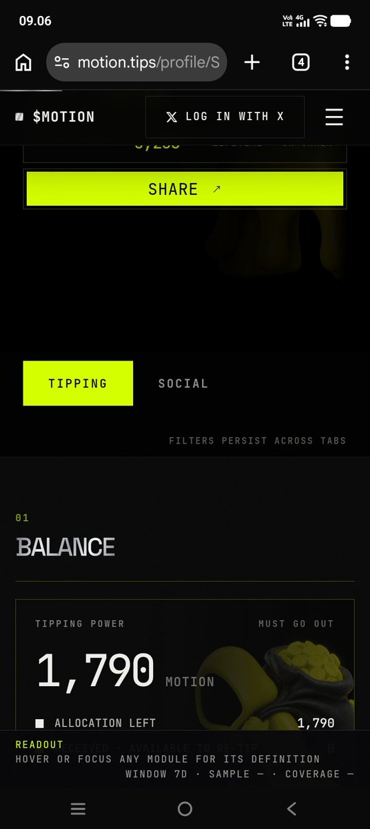 Sandra_dev1's tweet photo. Siapa yang mau saya tip $MOTION, ayo GB syarat harus punya belence dan punya akun di @motiontip , dan cara melakukan tip dengan benar ini contoh @tipmotion 100 LFG $MOTION 🤑 https://t.co/dbr5Uu5ykv