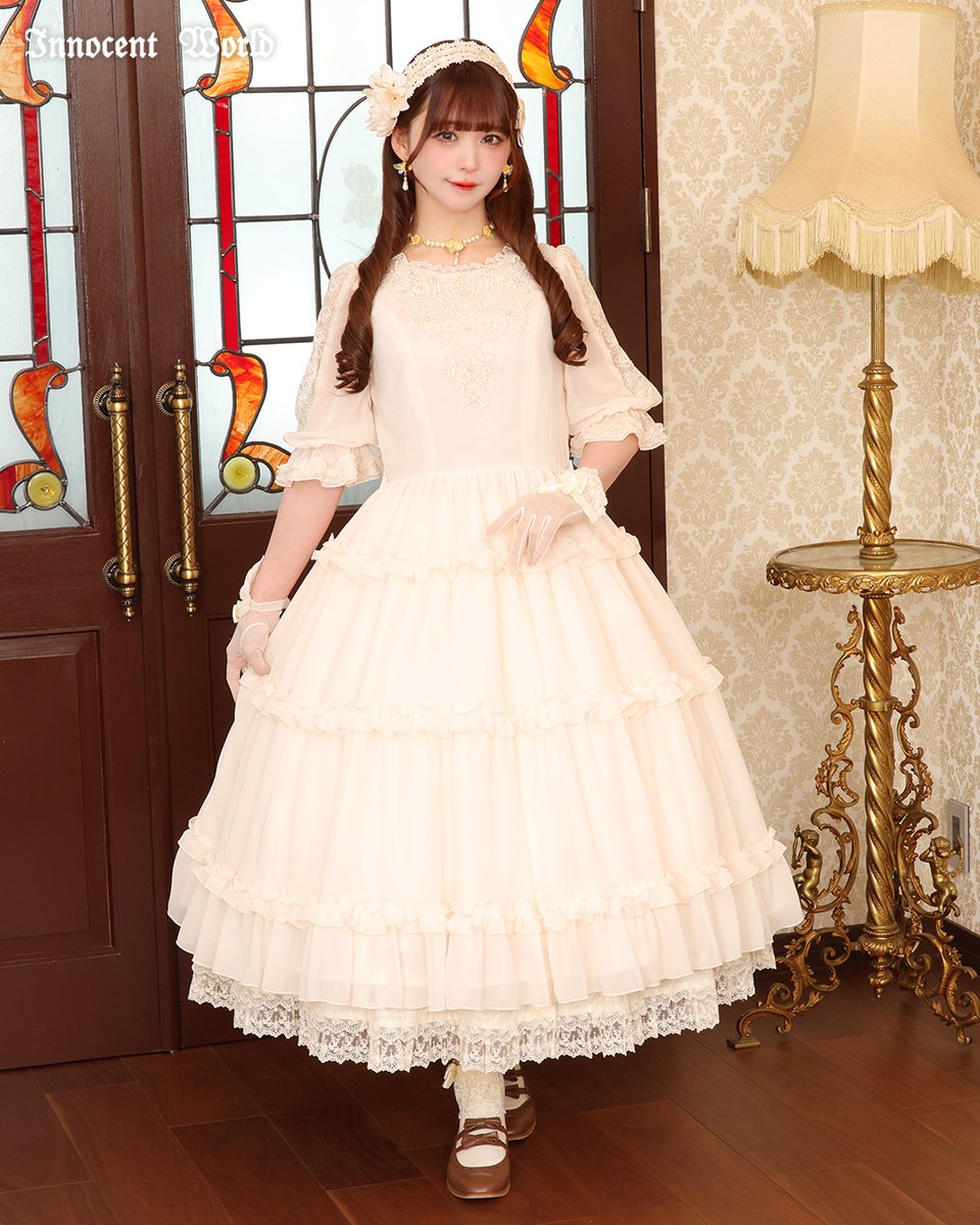 🎀大人気【ベルフルールドレス】再入荷決定🎀 高級ケミカルレースを